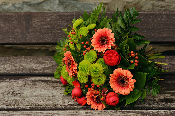 季節のアレンジブーケ